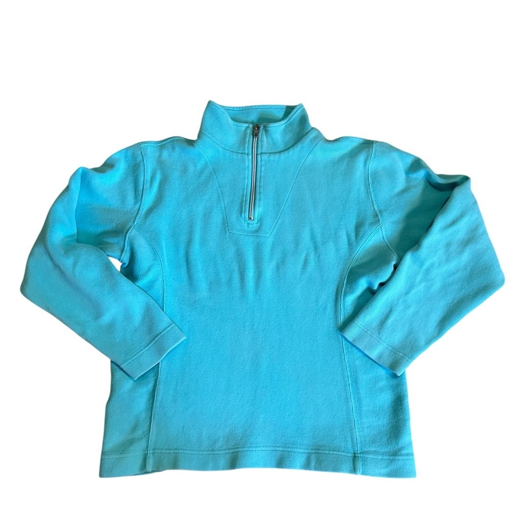 Tommy Bahama Aqua Blue 1/4 Zip
